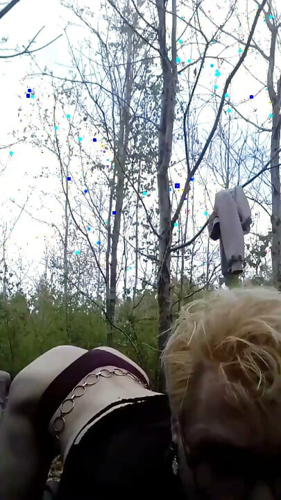 Sissy Whiteboi Jes Halka açık Park Dildo