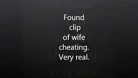real cheating wife