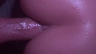 Amateur slow deep anal