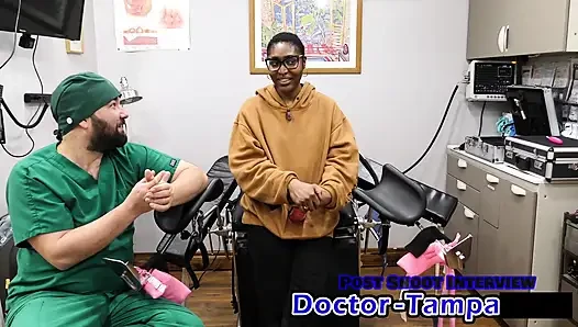 Dr Tampa - Daisy Mynx's 1st EVER Gyno Exam