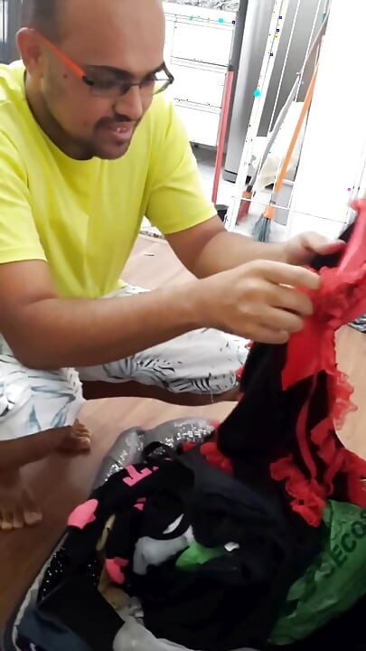 BBW masturbándose...