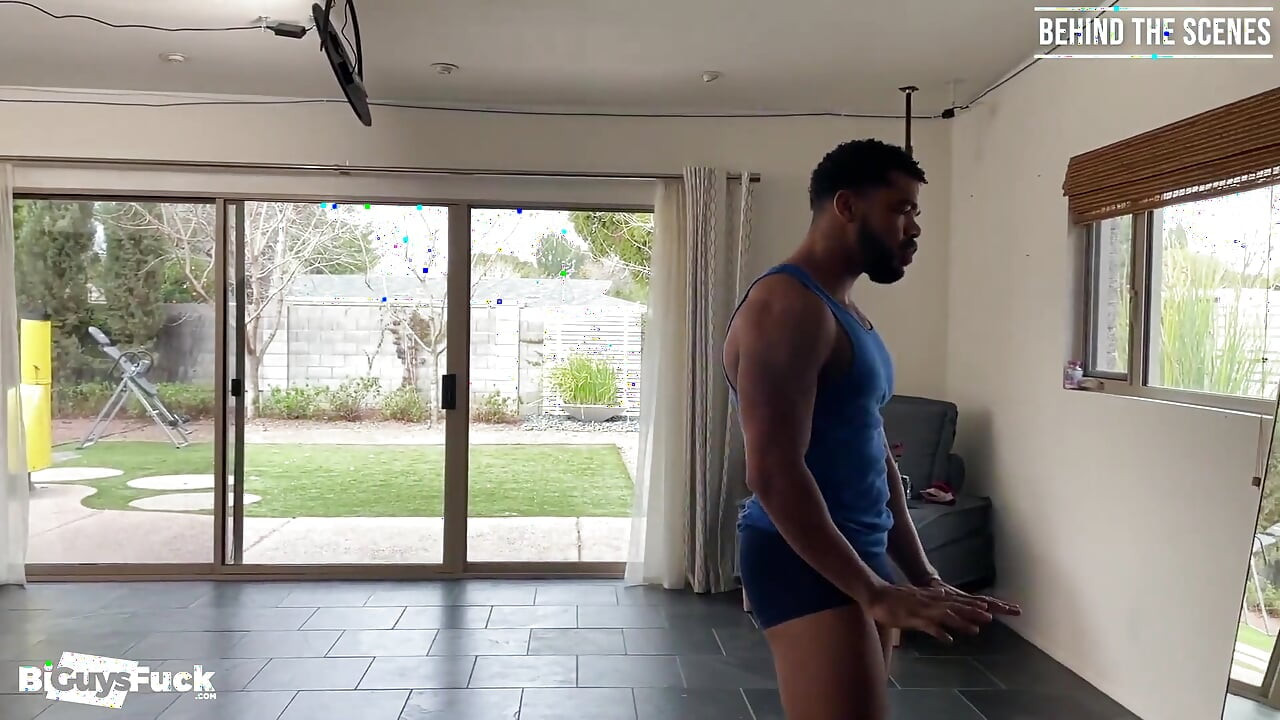 Detrás de escena bi sesión de sexo