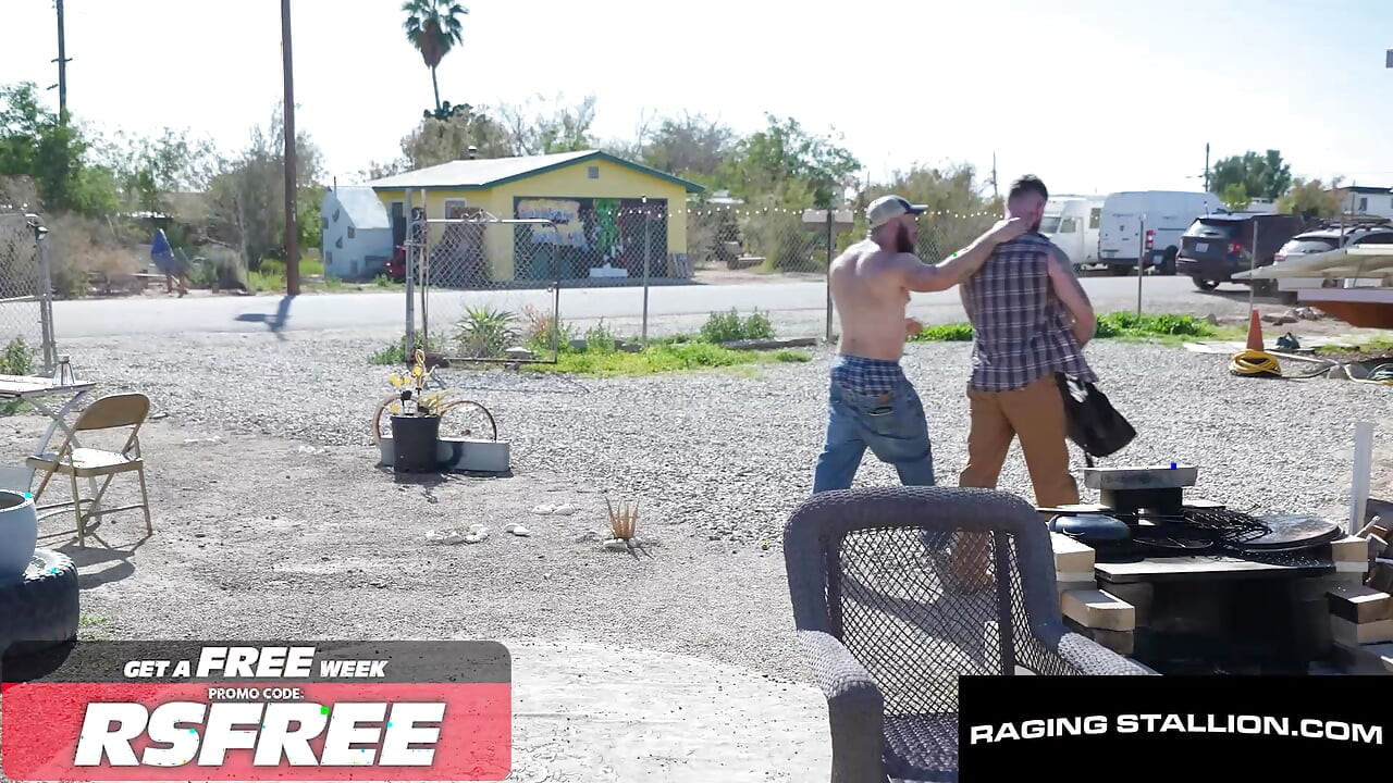 RAGING STALLION - Big Hairy Dick Step-Guncle Gets Face-Fucked & Bred By Brody Baytes