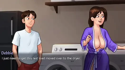 Fick meine heiße stiefmutter Debbie - Summertime saga debbie dusch-sexszene