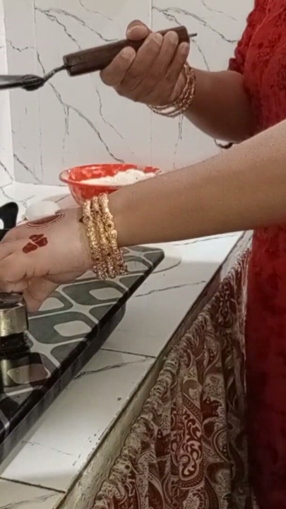 Indian step mom sex video in the kitchen | Clip 1
