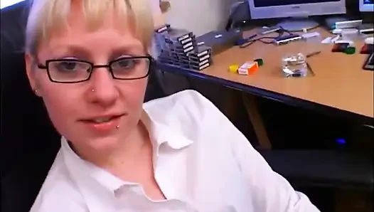Lavandra May Hot Blond That Looked so Shy at First!