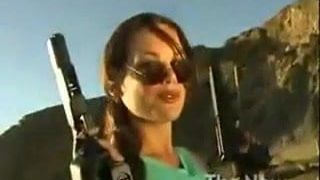 Lara Weller - Lara Croft Photoshooting 1999