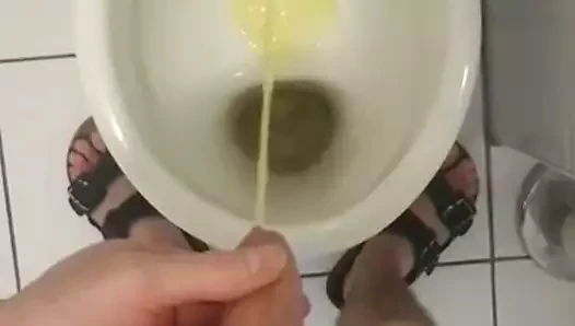 Ich am Pissen
