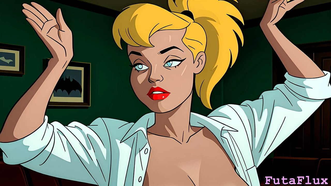 Futanari Harley Quinn - serie animada de Batman