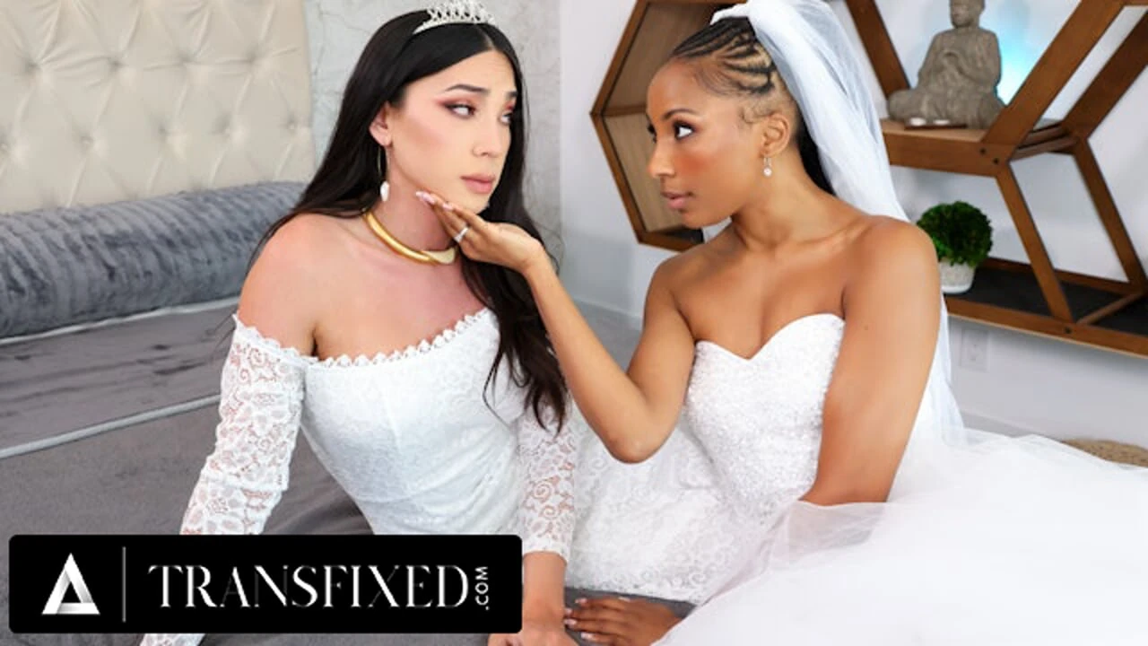 Transfixed - gelin Olivia Jay bakire t-kız Kasey Kei'nin düğün gecesinde döllenmesine izin veriyor!