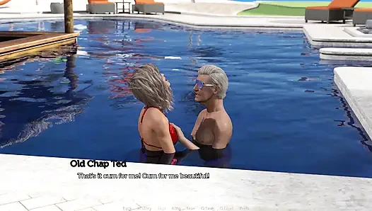 Tacos Cuck Watches His Wife Giving Pussy to an Old Chap and Deepthroating His Cock by the Pool - Episode 90