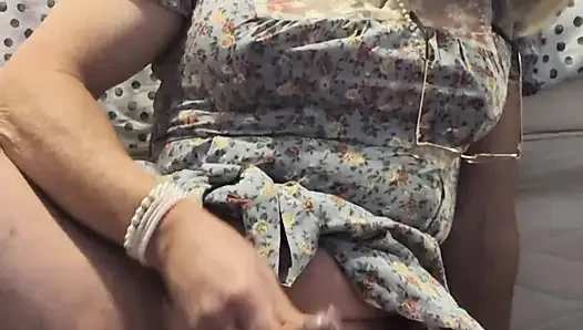 BBC dildo makes holly cum