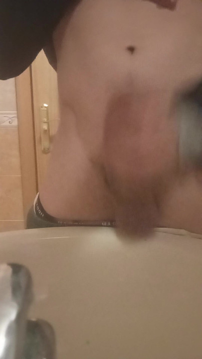 お風呂で触って