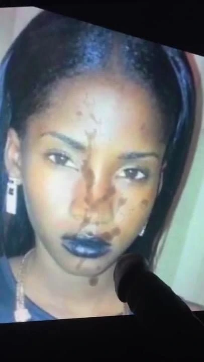 BLASTED HER FACE GOOD
