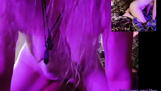 Elara und Pan haben ein bisschen spielzeit mit analem ende und spermaladung auf ihren rücken!