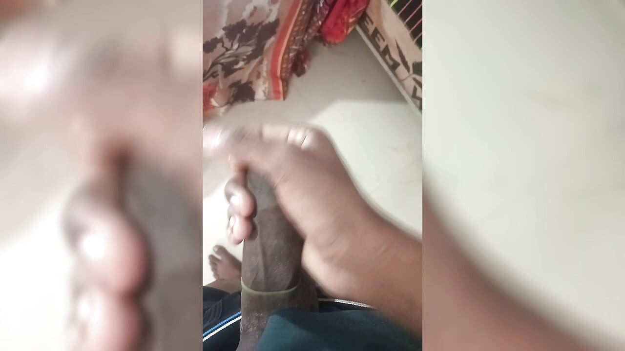 Desi Boy Oily Dick Massage Slow Oil Play Closeup