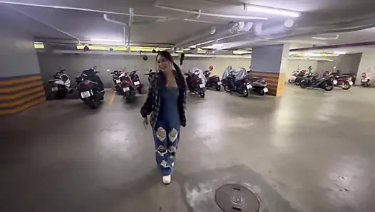 Petite Japanese Thai Mix with Big Natural Tits Pierced Sucks Like a Pro ...