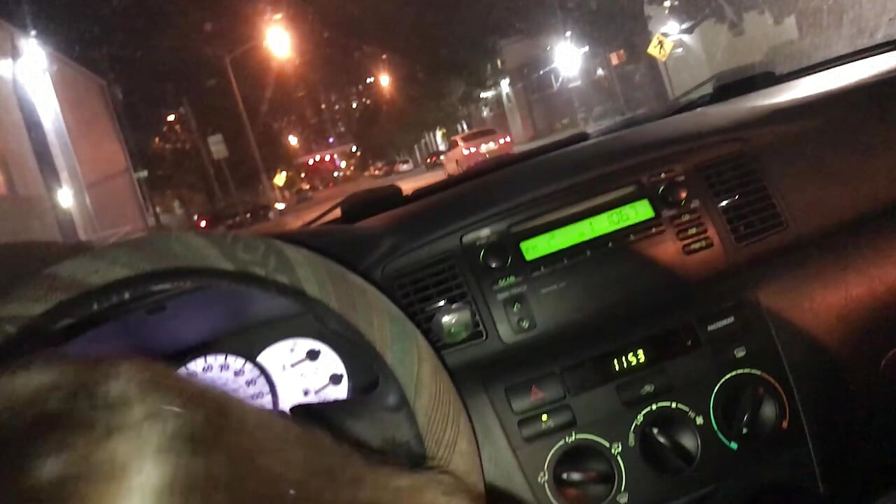 위험한 조잡한 자동차 발정난 오럴
