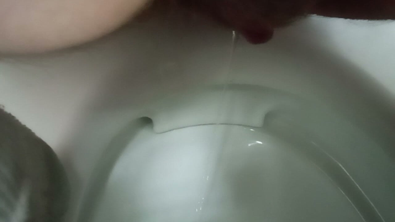 As I pee