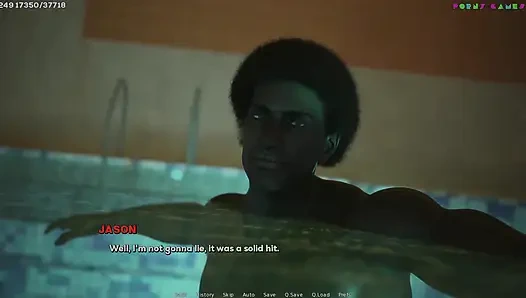 Shamandev'in arzu gölgeleri - kız arkadaşım, öğretmenim ve üvey kız kardeşim için aynı büyük zenci 64