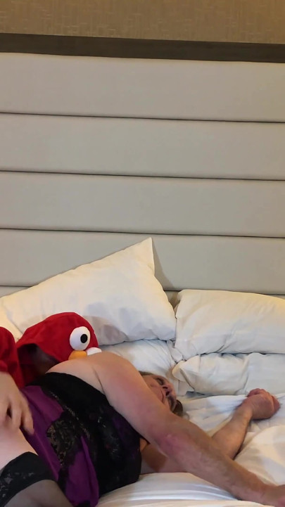 Elmo Top com seu pau gigante