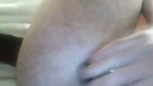 Ass anchor makes me gape and moan