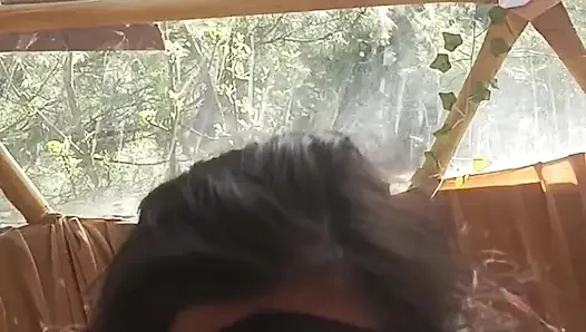 Final Part - Desi Outdoorsex with a Stranger girl in jungle
