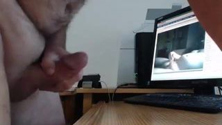 Cumpilation of Chatty Hot Cam Step Dad