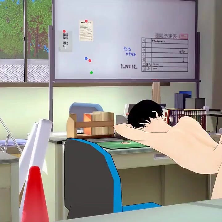 The Summer Hikaru Yaoi - Yoshiki Fucked in Teachers Room