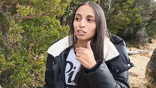 Wanderfreunde haben Sex im Wald