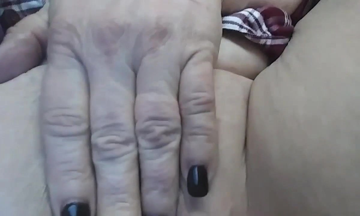 Ex plays with her pussy for me