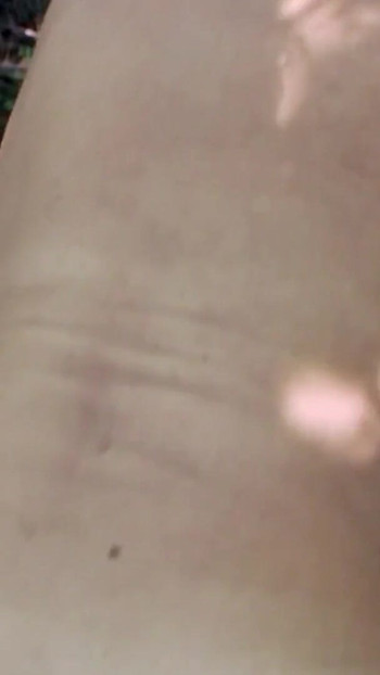 Memorable moment from "81yr old Granny Seduced to Outdoor POV Sex by Step-Grandson"