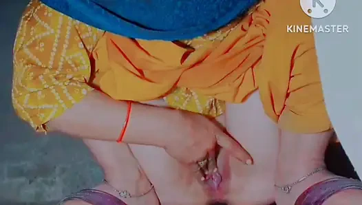 Husband fucked now clean his smooth pussy for brother-in-law?