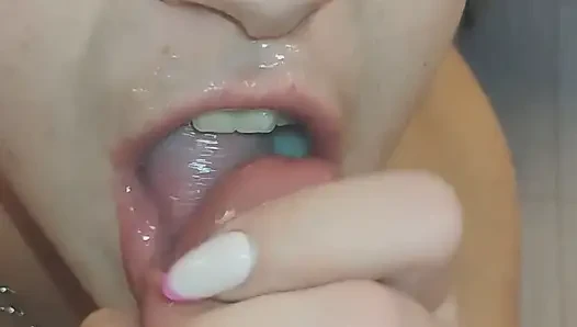 Delicious, Blowjob, Mouth Full of Cum