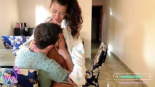 Evli kadın amatörler - rahat evimizde rahat bir sikiş