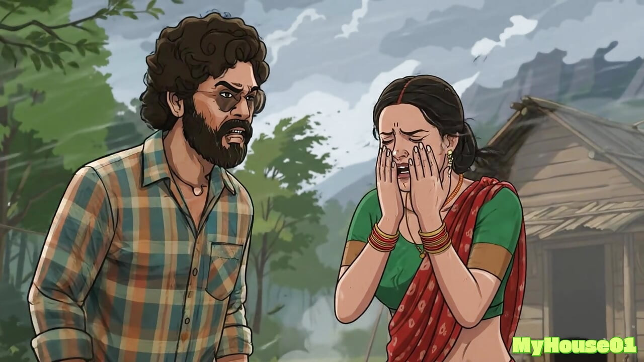 Pushpa Fuck a Modern Women besides on lake