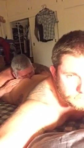Bear eating so well cub ass