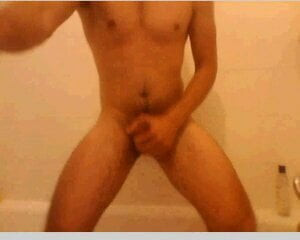 WANK IN HIS BATH