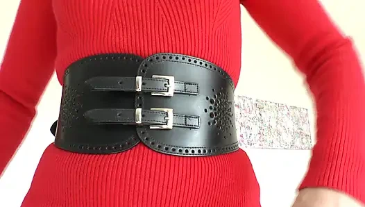 Wide Tight Belts Part 79 Lady Victoria Valente