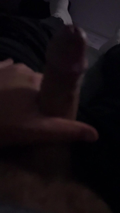 Sensitive jerking off