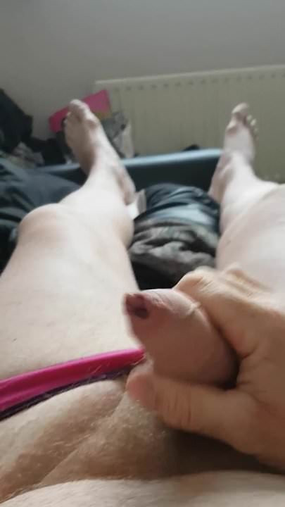 Neices panty wank