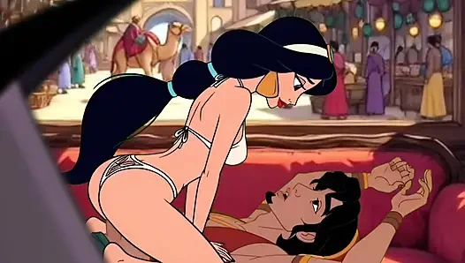 Dominante prinzessin sitzt ihren arsch auf dem gesicht eines cuckolds und erlebt vergnügen und orgasmus