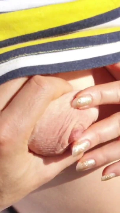 Epic moment from "A Young Sucker Spied on Mommy in the Park and She Let Herself Be Touched!"