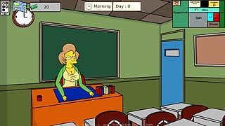 Los Simpson Simpvill, parte 1, se encuentran con la sexy Lisa por loveskysanx