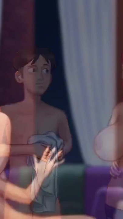 Anon fucks big boobs beautiful woman in the best of his life? Part 2 - summer time saga gameplay | Clip 2