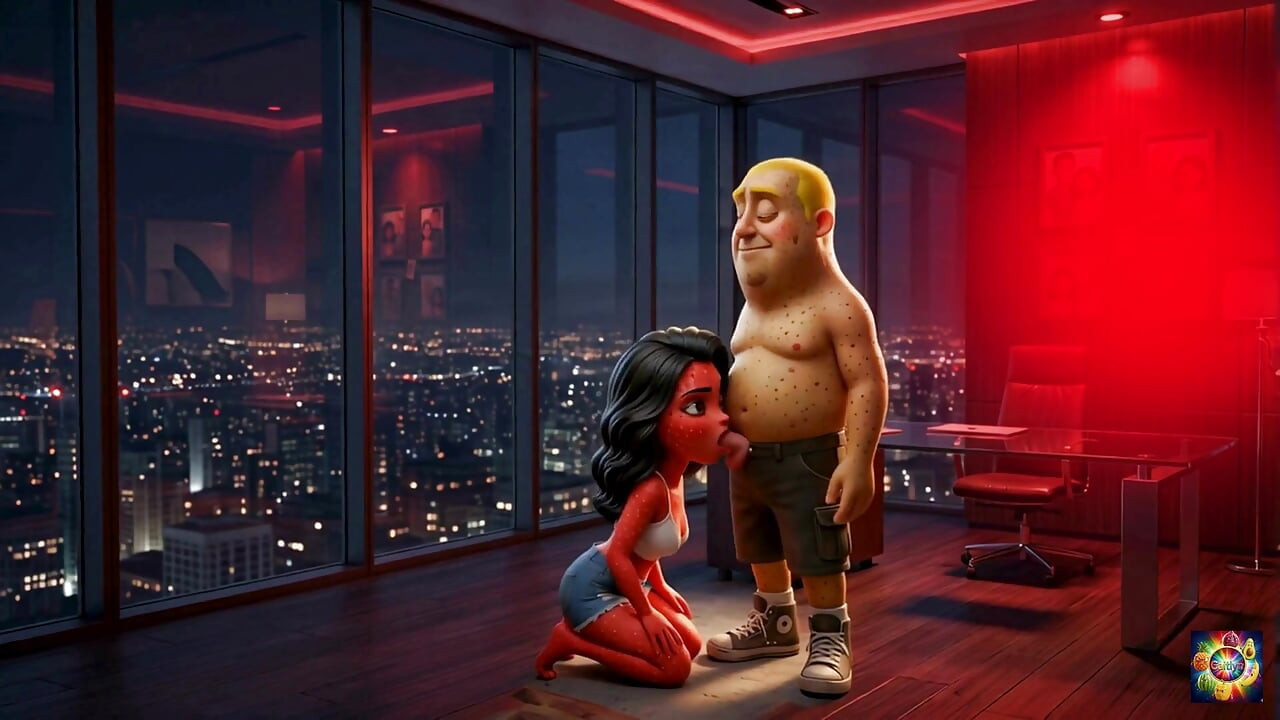 Романтическая пара делит чувственную ночь - AI хентай ASMR