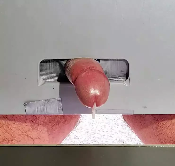 Imagine me fucking your mouth or ass and cum inside you like this