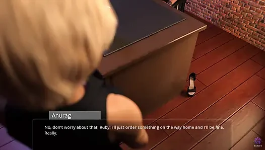 Üvey kız kardeşim Ruby neredeyse üvey annemle gizli ilişkimi yakalıyor - midnight paradise