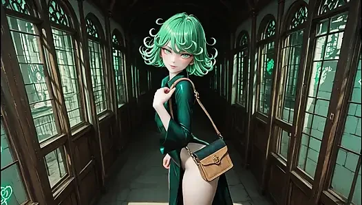 Tatsumaki rank s class dientot habis-habisan sampai dicrot di dalam sama kontol raksasa pria kulit hitam