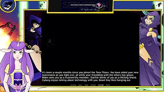 Rayuan malam dengan raven permainan penuh tanpa sensor